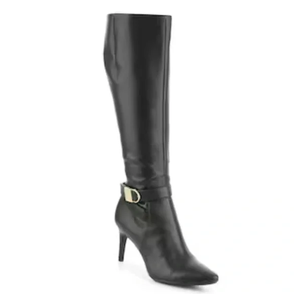 Calvin Klein Shoes Calvin Klein Jemamine Black Knee High